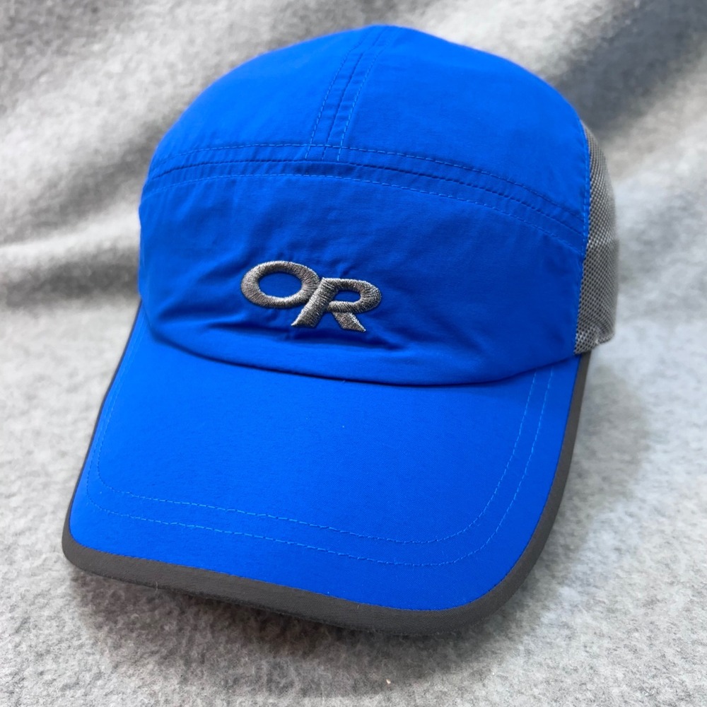 OR Logo Unisex Blue Outdoor Research Swift Cap Mesh Running Hiking Hat One Size